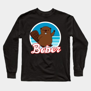 Bober | Bóbr | Polish Beaver | Meme from Poland | Slav | Slavic Long Sleeve T-Shirt